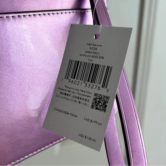 NWT Kate Spade Iridescent Quartz Wristlet 💜 - Picture 5 of 6